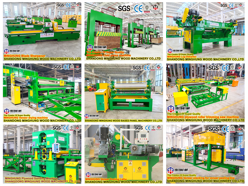 plywood production line Sperrholzproduktionslinie