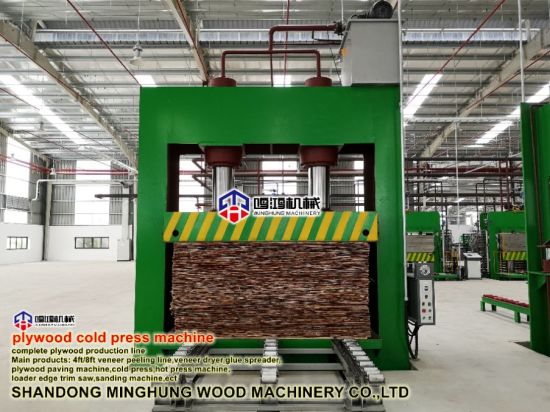 Heißer Verkauf 400t/500t/600t Kaltpressmaschine für die Sperrholzherstellung 