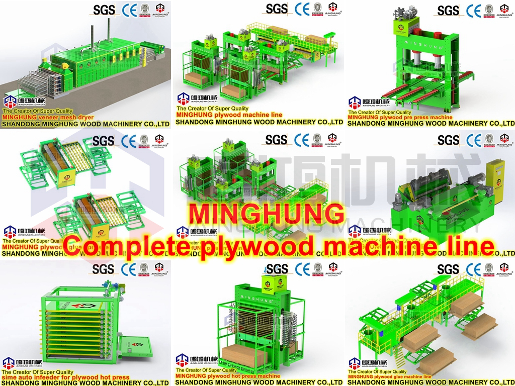 MINGHUNG MCHINERY Sperrholzmaschinenlinie