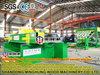 Neu gestaltete und verbesserte starke 8-Fuß-Furnierschälmaschine mit hoher Beanspruchung