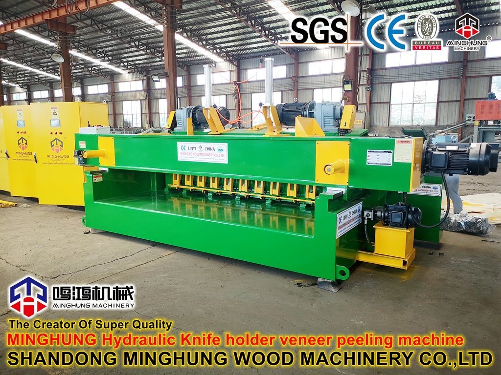 Holzbearbeitungsmaschine Sperrholzfurnier-Schälmaschine