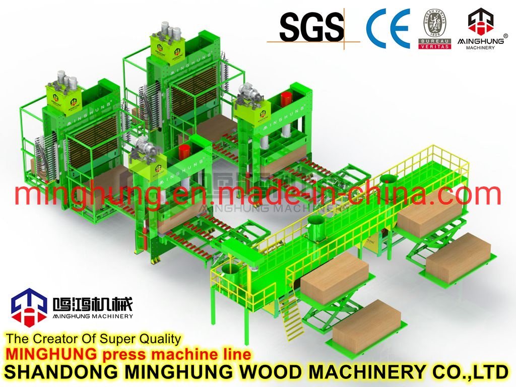Ölhydraulische Heißpressmaschine für Furniersperrholzmaschinen