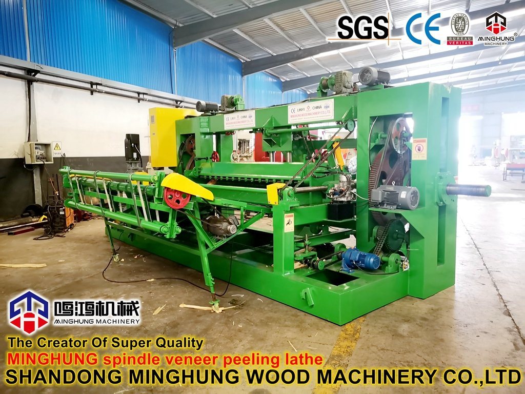 Holzbearbeitungsspindel-Rotationsschälmaschine für die Sperrholzherstellung