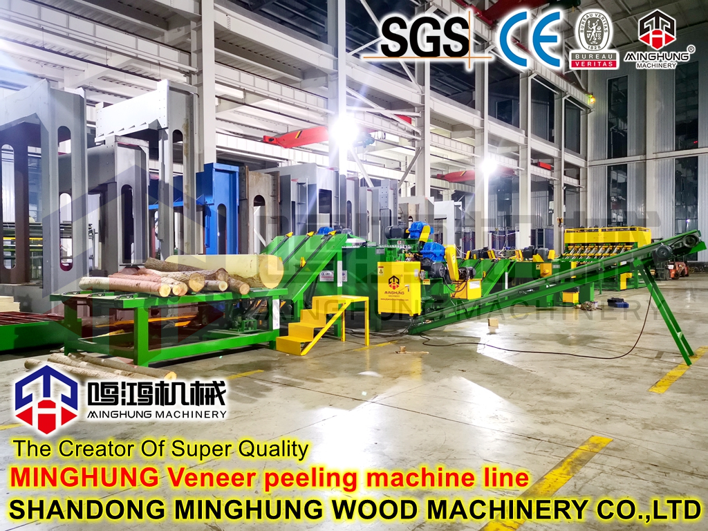 MINGHUNG FURNIERDREHMASCHINE