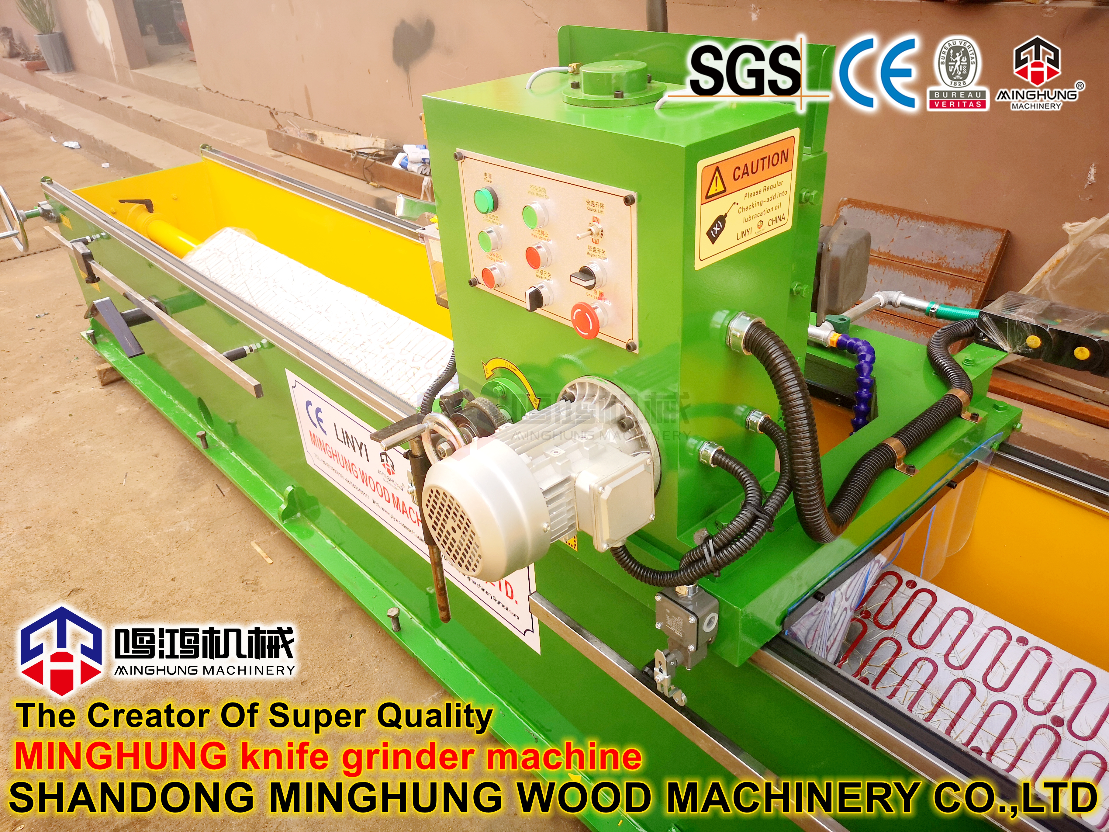 Holzbearbeitungsmaschine Linear Messerschleifmaschine