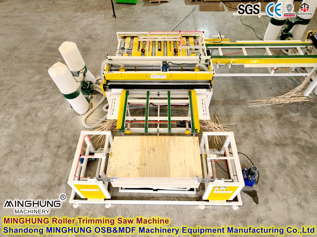 Holzbearbeitungsmaschinen für die Herstellung von Platten und Spanplatten auf Basis von recyceltem Holz