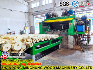 600-mm-Holzkernfurnierherstellungs-Schälmaschine Holzschneider-Schredder für die Sperrholzproduktion 