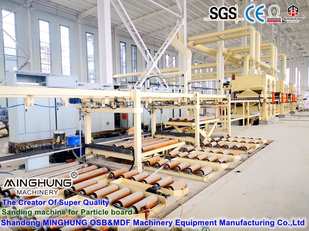 Fabrikdirektversorgung für Spanplatten-OSB-Produktionslinie, Maschinenbau
