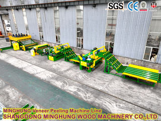 China Strong 8FEET/2600 mm Furnierproduktionslinie