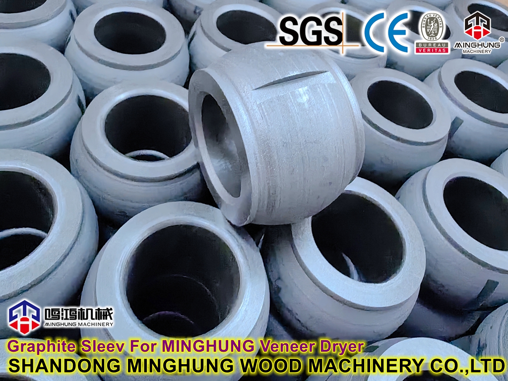 Graphithülsen für MINGHUNG Furnier-Trocknungsmaschine