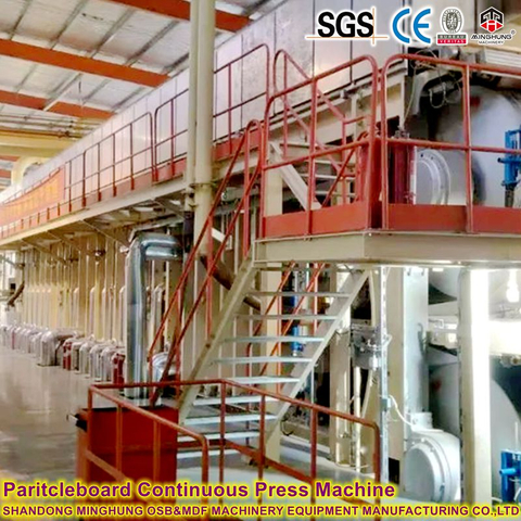 MINGHUNG kontinuierliche flache Presse für die OSB -Produktion