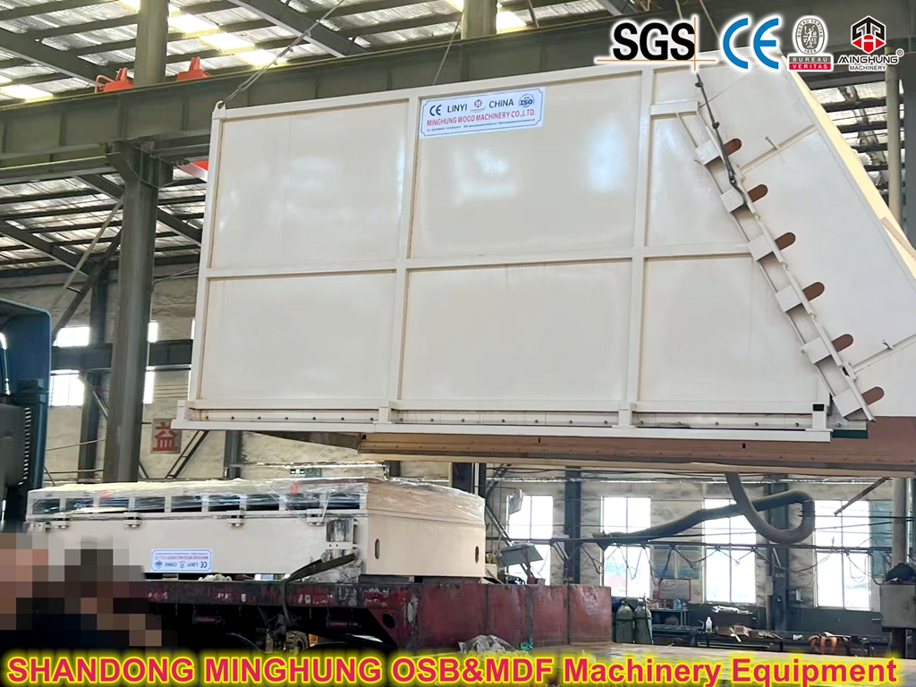 erstere für die OSB-Board-Produktion 