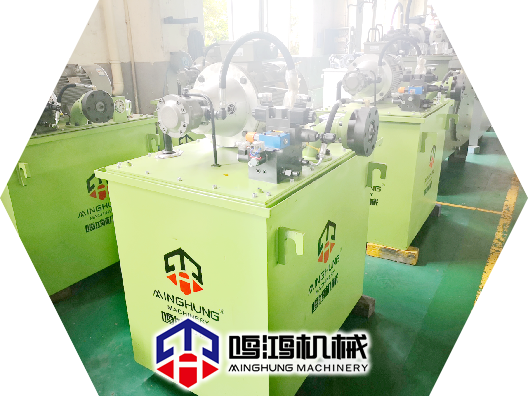 Hydraulikstation f&uuml;r Sperrholz-Kaltpressmaschine