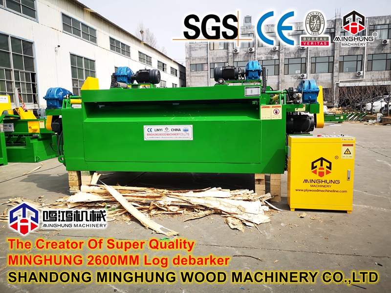 8 Fu&szlig; Baumstamm-Entrindungsmaschine