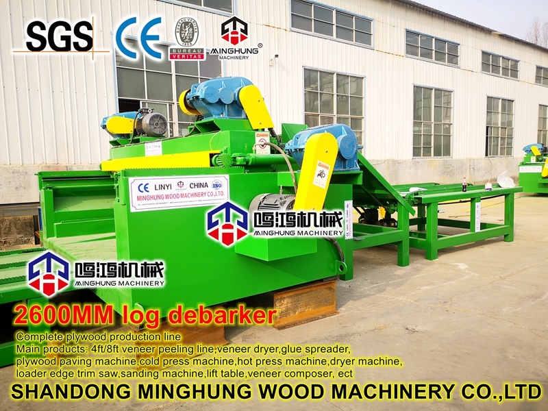 Maschine zur Herstellung von Holzfurnieren Abisoliermaschine