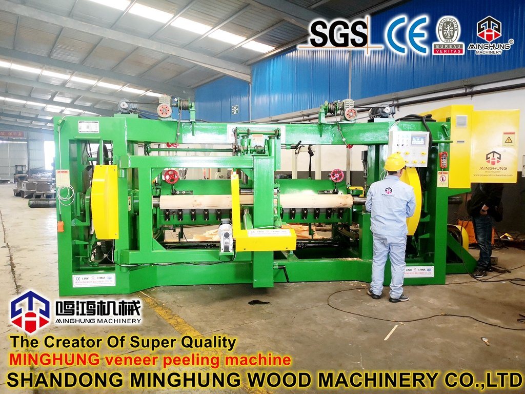 Deckfurnier-Kernherstellungsmaschine für die Sperrholzherstellung