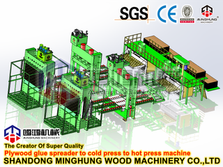 Maschine zur Herstellung von Sperrholz Vorpressmaschine/Furnier-Kaltpresse