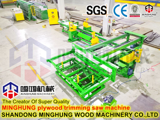 Besäumschneidemaschine für die Papier- und Forstproduktindustrie