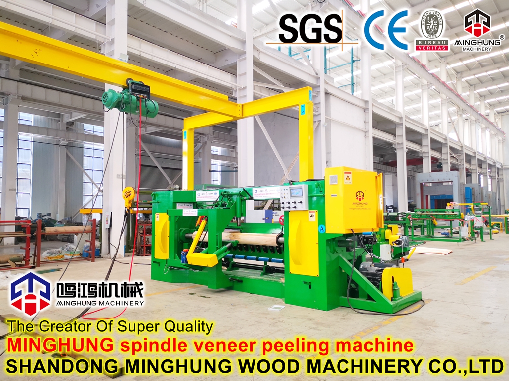 MINGHUNG Spindelfurnierdrehmaschine