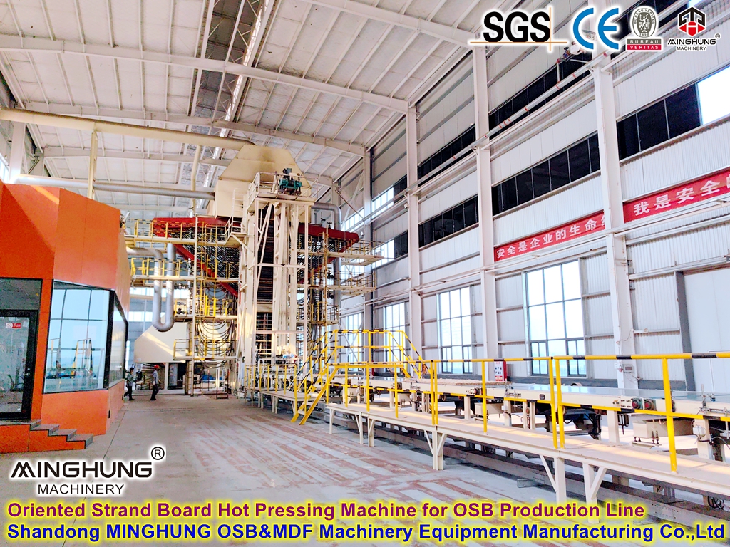OSB-Heißpressmaschine für die OSB-Produktionslinie