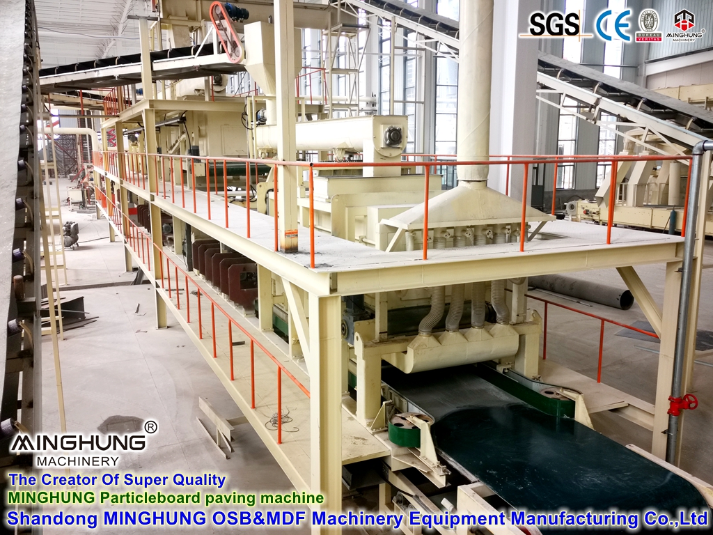 Kostengünstige Produktionsmaschinenlinie für OSB (Oriented Strand Board)/MDF/HDF in China
