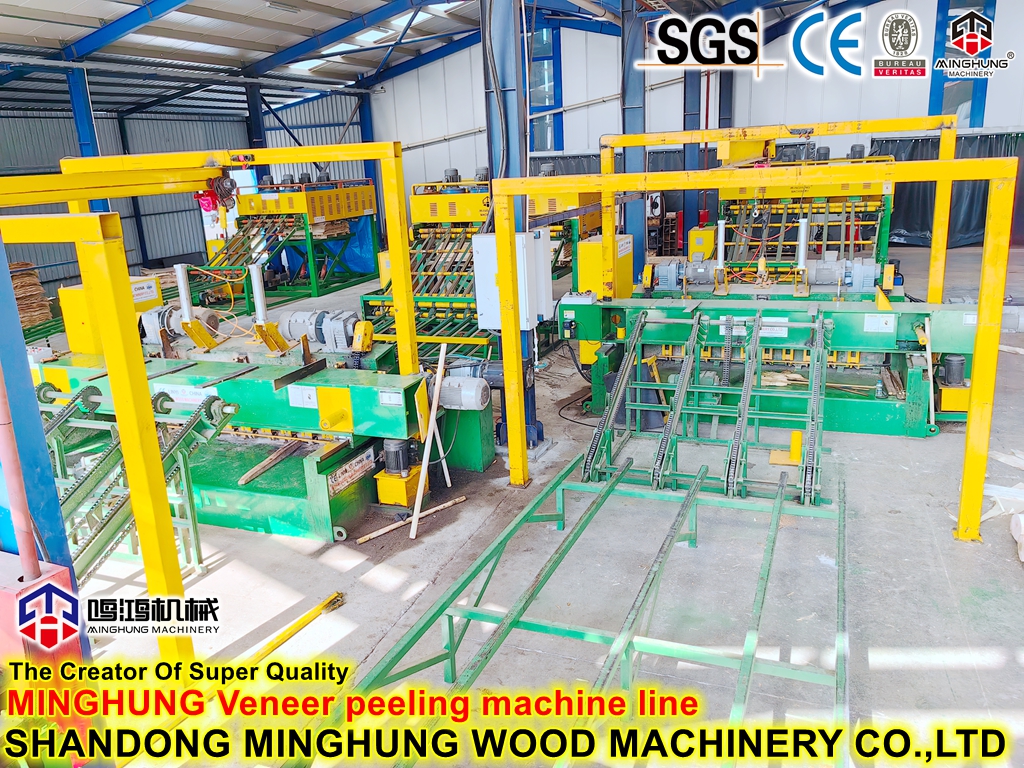 China Minghung Furnierdrehmaschine 