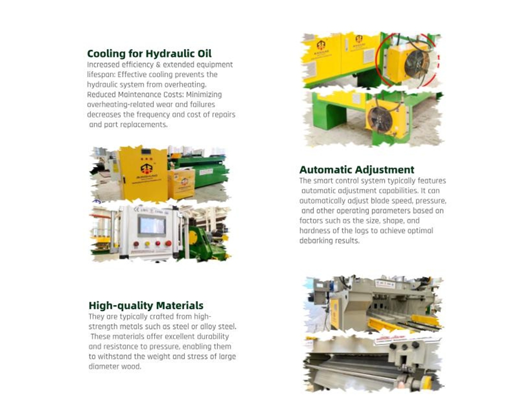 veneeer peeling machine parts MINGHUNG Teile der Furnierschälmaschine