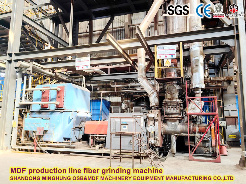Faserschleifmaschine für die MDF -Produktionslinie