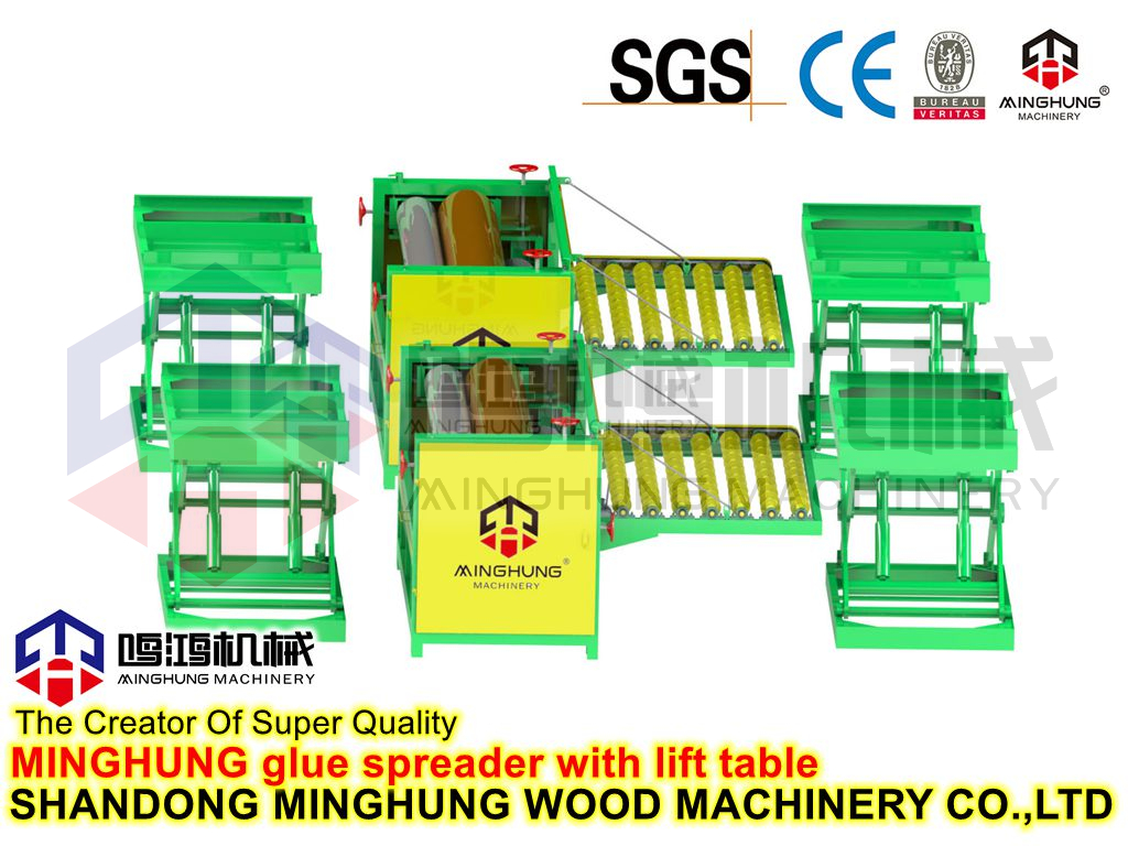 Holzbearbeitungsmaschine Sperrholzfurnier-Klebemaschine
