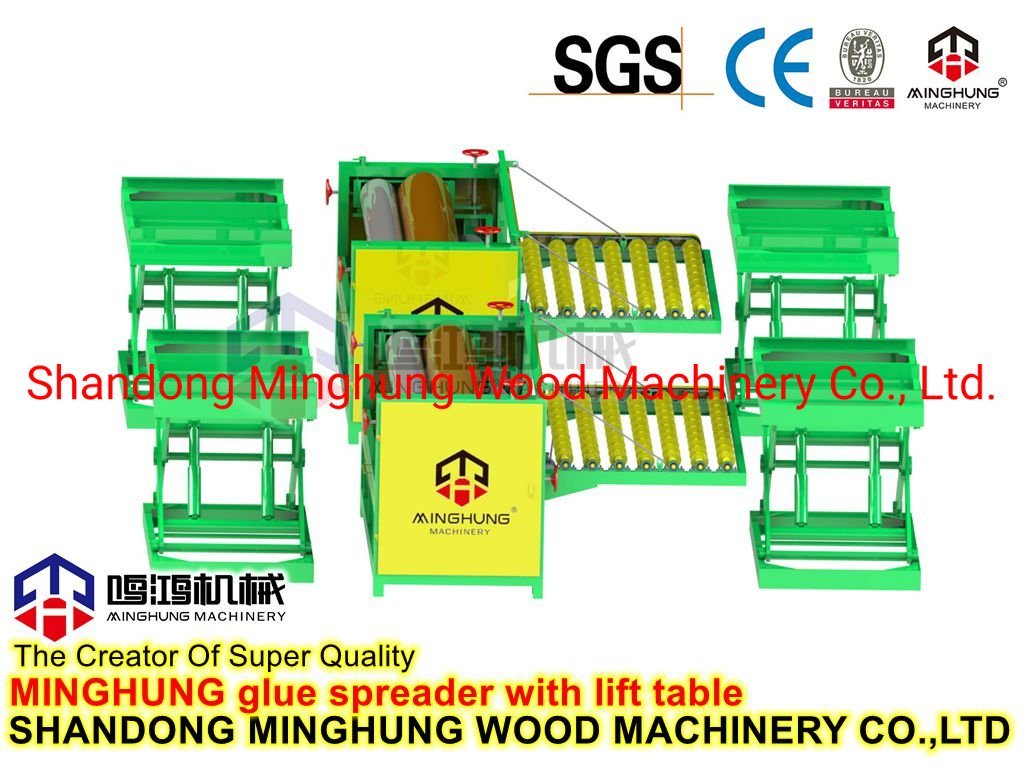 Holzbearbeitungsmaschinen Furnierleimverteiler