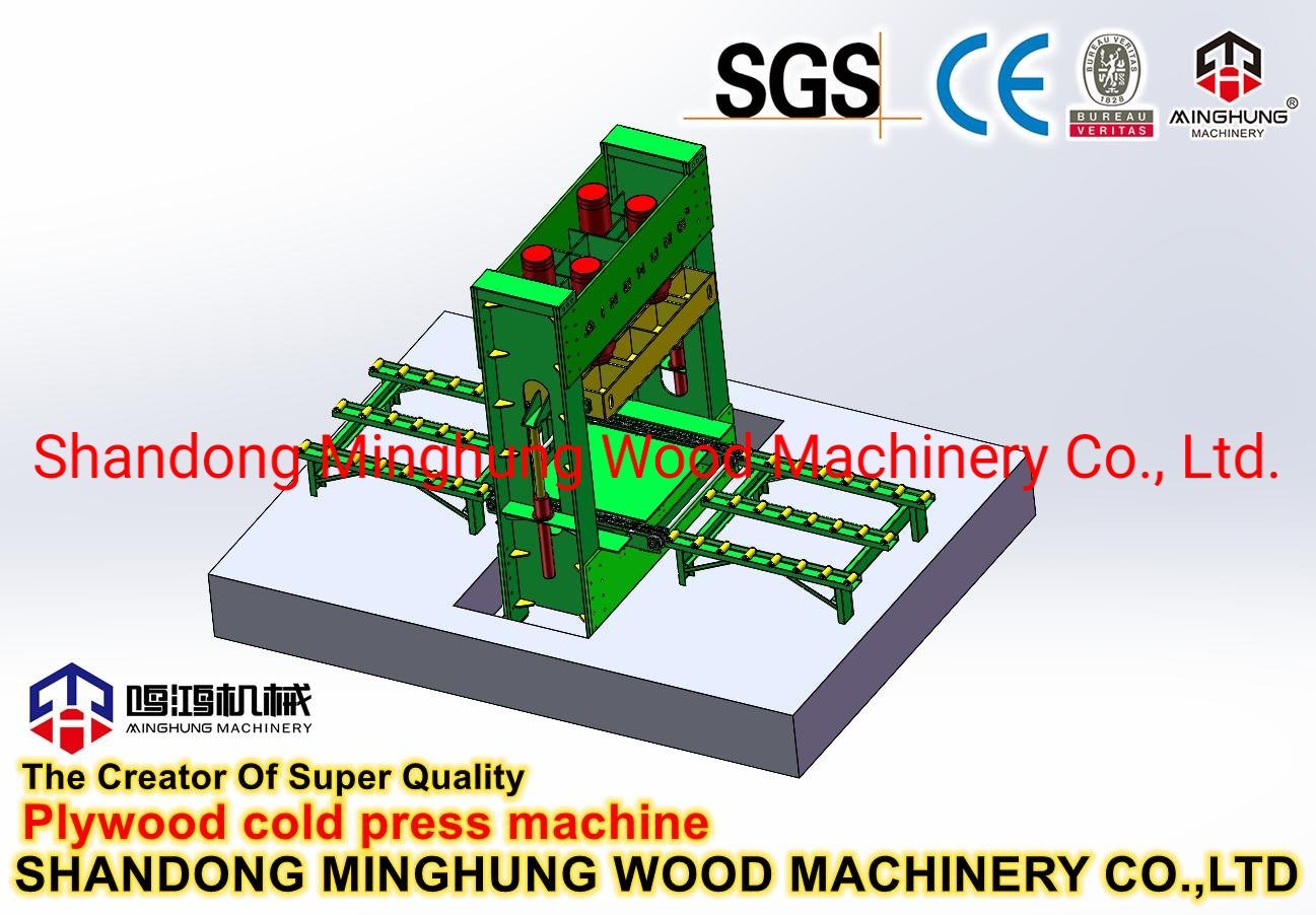 Holzbearbeitungs-Sperrholz-Kaltpress-Vorpressmaschine