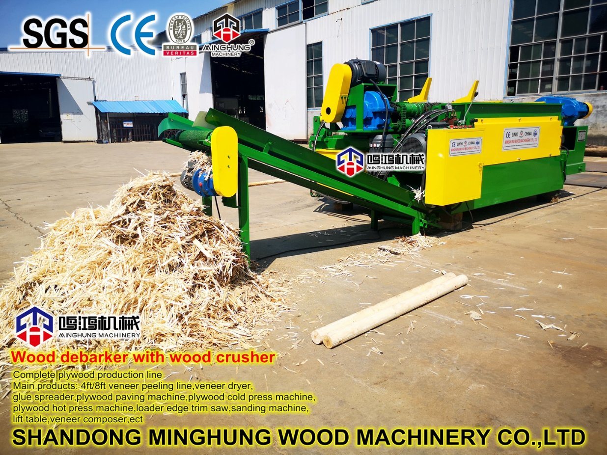 Holzbearbeitungsmaschine Log-Entrindungsmaschine