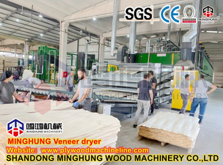 Kernwalzen-Furnier-Trocknungstrockner