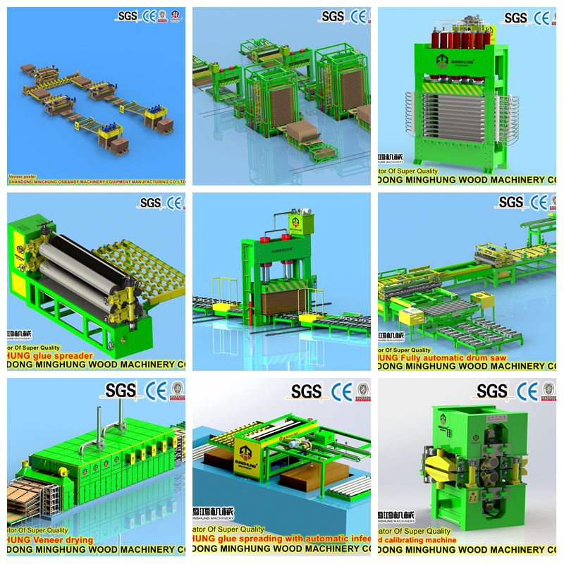 Sperrholzproduktionsmaschine