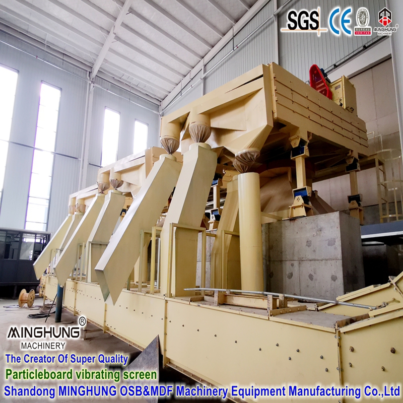 Partikett Vibrationsbildschirm für die PB -Produktionslinie