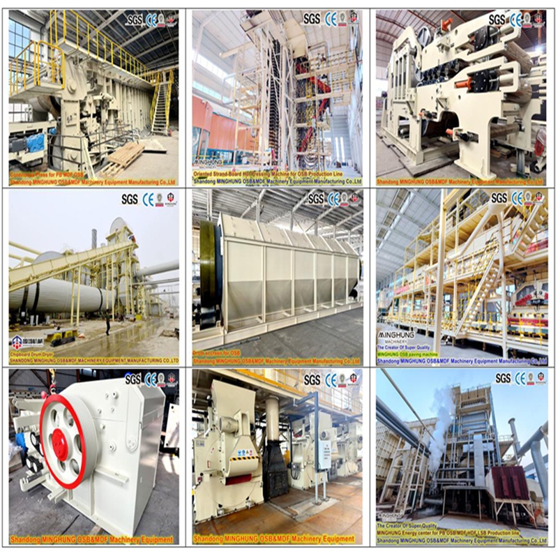 China MINGHUNG MDF PB OSB Produktionslinie 