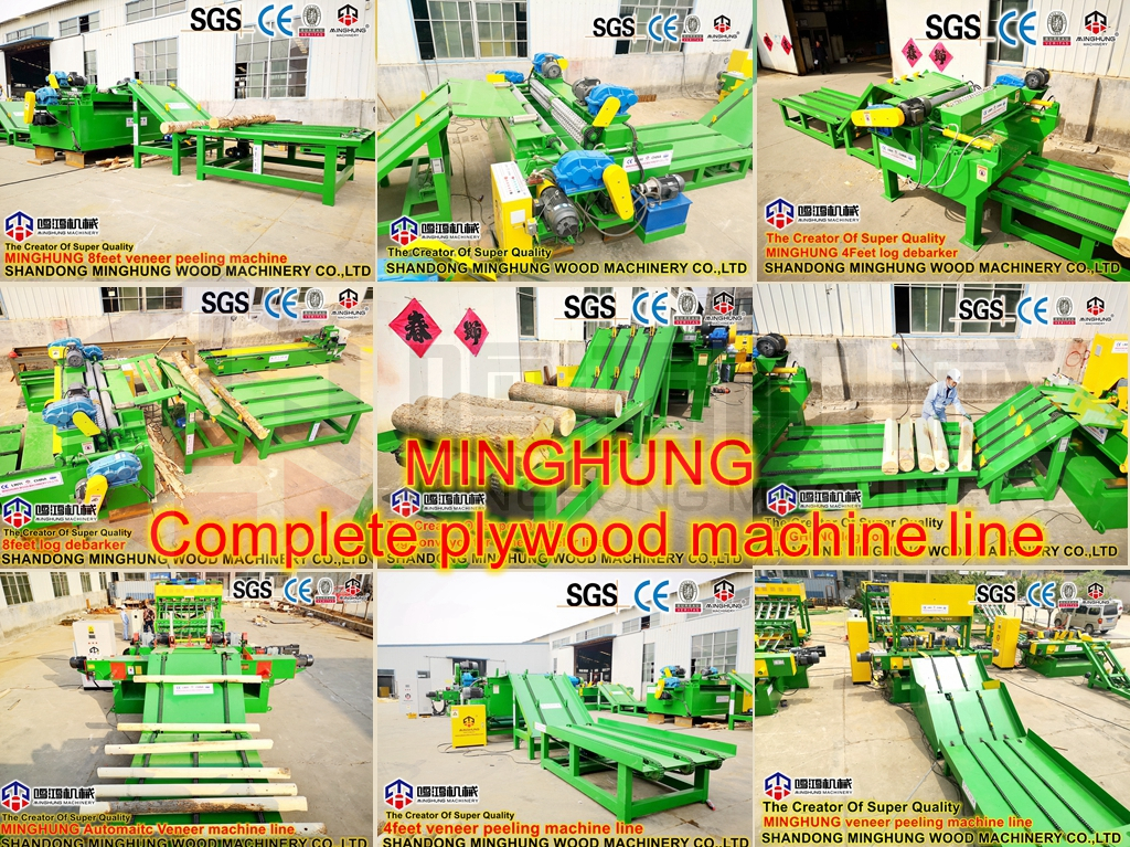 Sperrholzmaschine Sperrholz-Fertigungslinie Sperrholzherstellungsmaschine