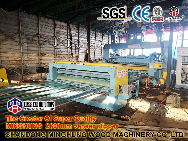Spindel-Log-Verarbeitungsmaschine Schälmaschine für Deckfurniere