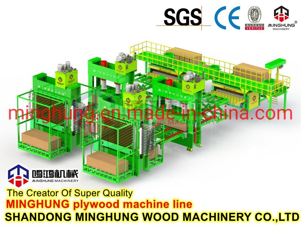 Holzwerkstoffmaschine Sperrholz-Produktionsmaschine