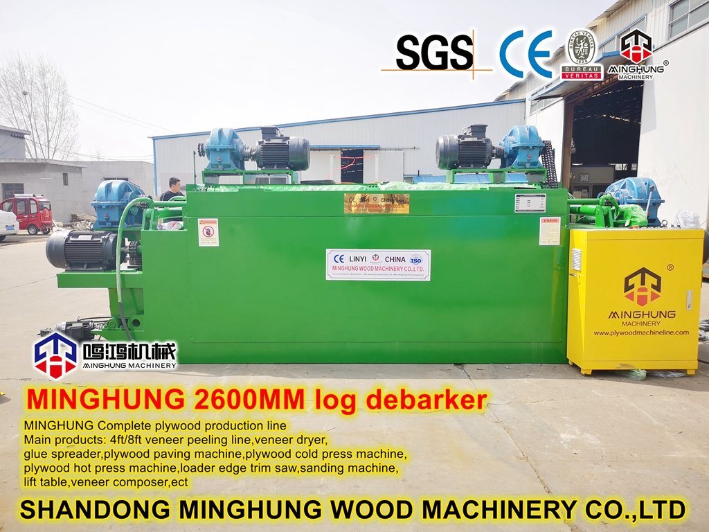 Furnierholz-Entrindungsmaschine für Holzfurnierfabrik