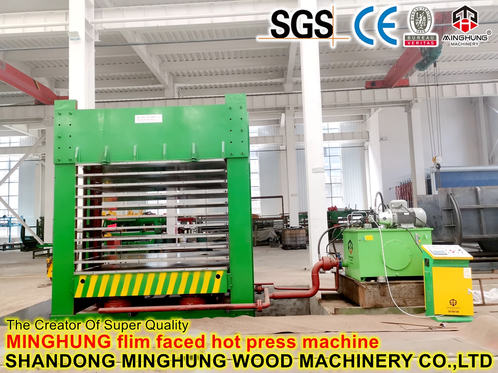 Hydraulische Heißpressmaschine für Sperrholzherstellungsmaschinen