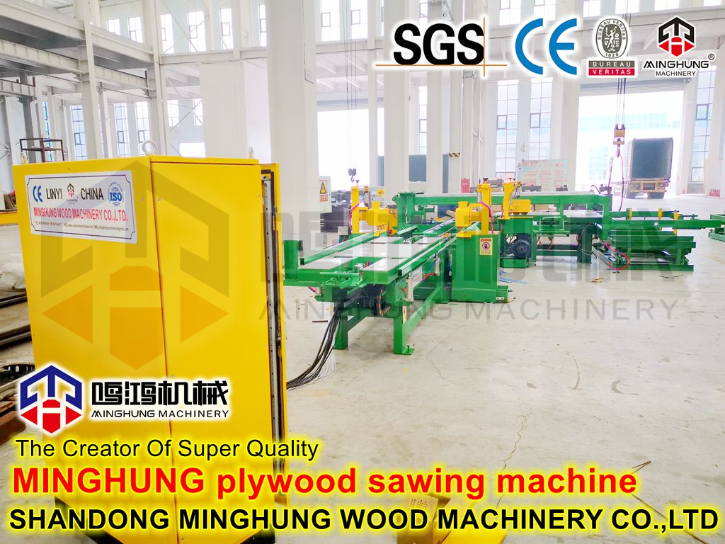 Sperrholz-Sägemaschine für Holzplattenmaschine