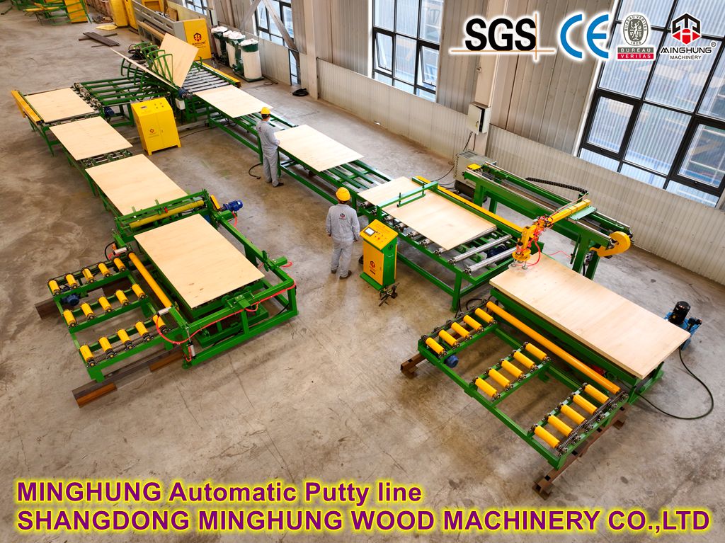 Automatische Spachtellinie von Wood Based Panel Machinery