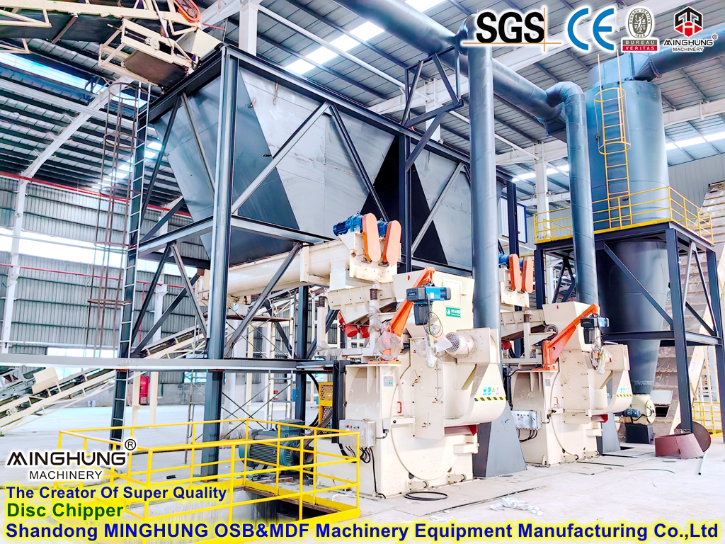 Kapazität 100–500 m3 Spanplatten-Herstellungsmaschine aus China