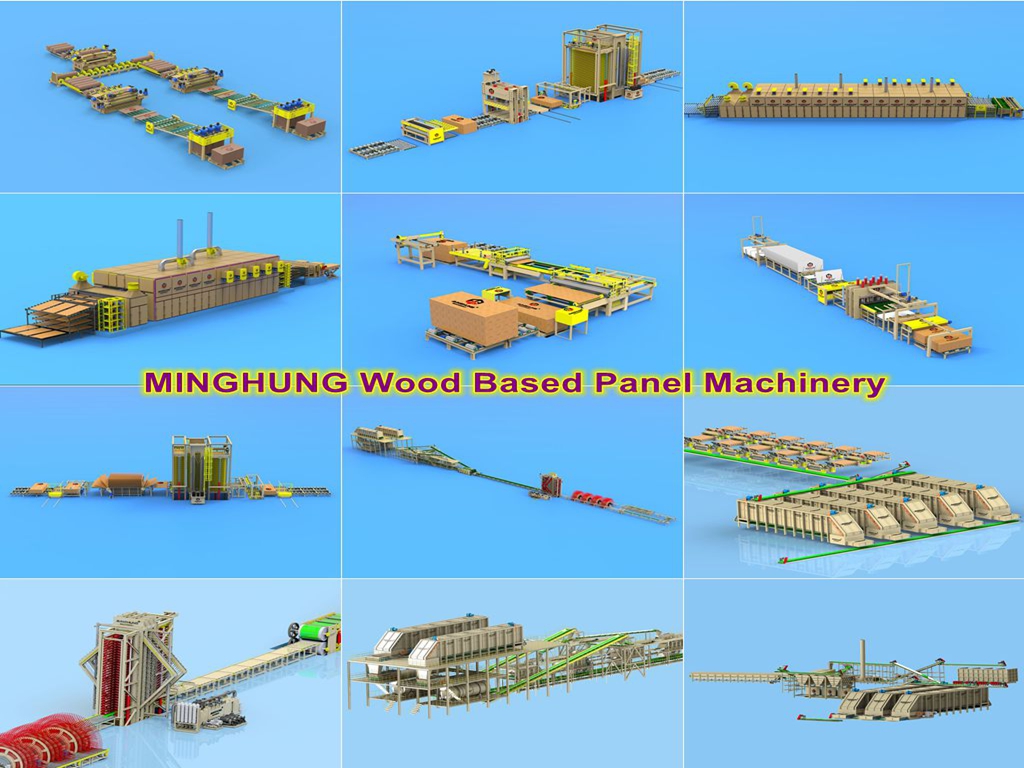 China Holzbasis -Panel -Maschinen 