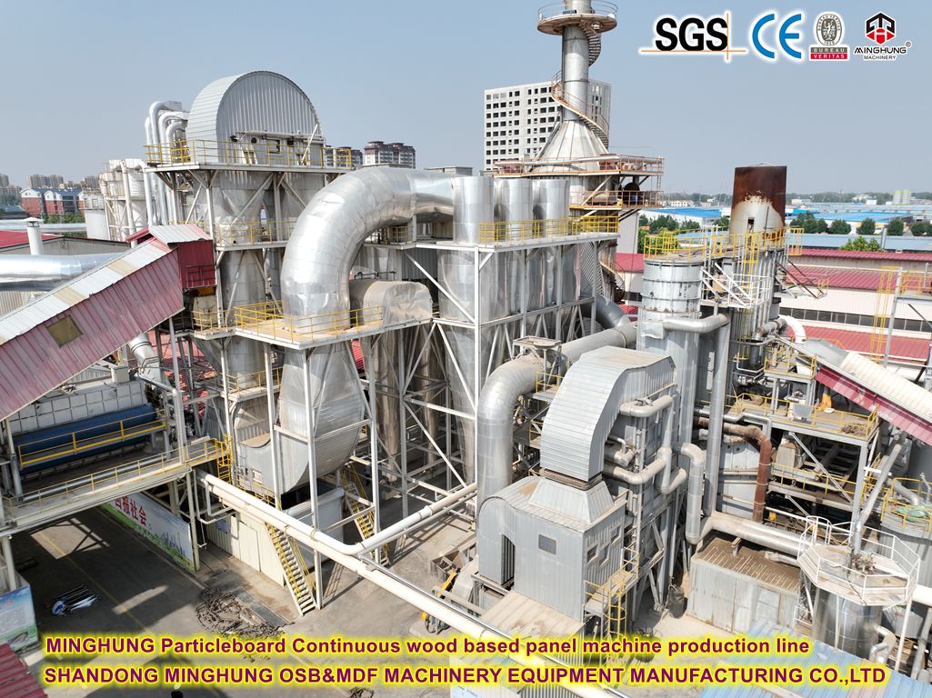 Spanplatte kontinuierliche Holzbasis -Panel -Maschinenproduktionslinie