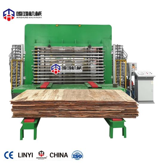 Sperrholzmaschine/Melamin-laminierte Heißpressmaschine