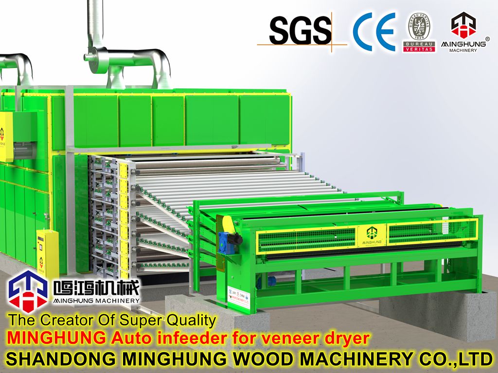 MINGHUNG veneer mesh dryer machine MINGHUNG Furniermaschentrocknermaschine