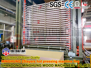 Breite 1830 -mm -Sperrholzproduktionslinie 