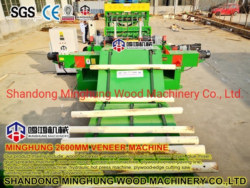CNC-Holzfurnier-Herstellungsmaschine für die Sperrholzherstellung